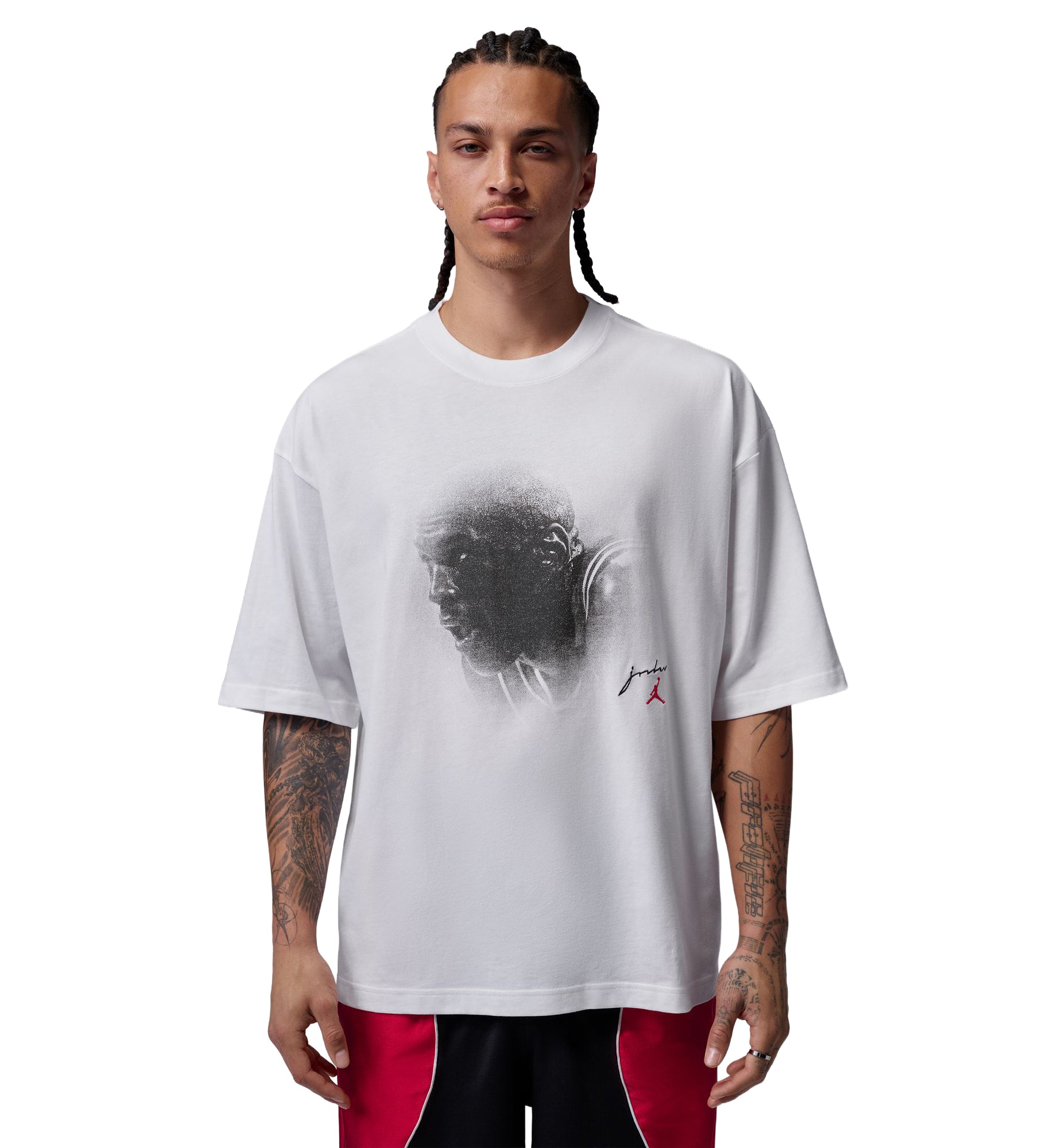 Jordan Flight Essentials Oversized T-Shirt White IF3123-100 | Pro Feet