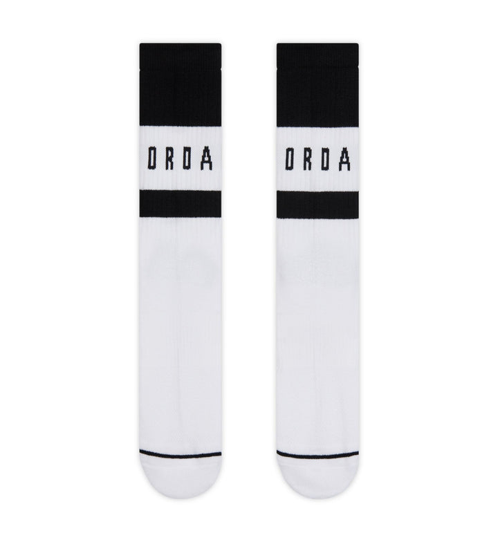 Jordan Cushioned Crew Socks “White/White/Black” (IF3509-100)