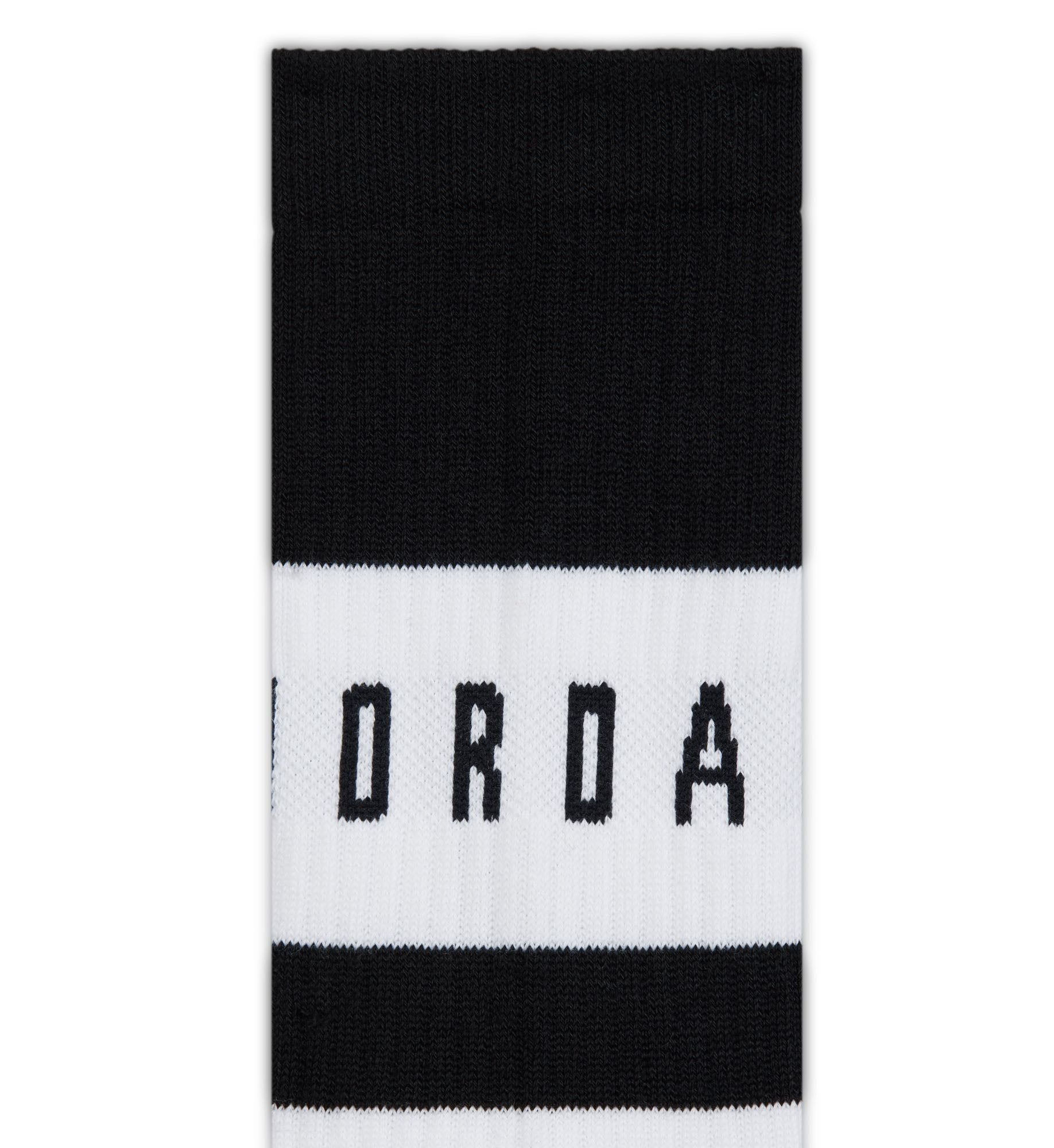 Jordan Cushioned Crew Socks “White/White/Black” (IF3509-100)