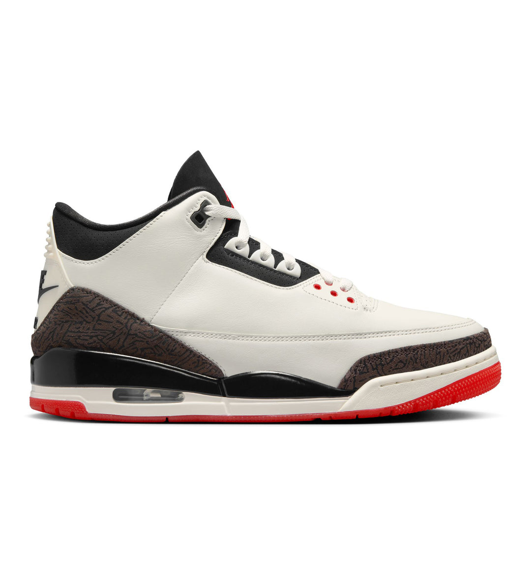 Air Jordan 3 Retro 'World's Best Dad' Sail Black University Red IF4396-103 | Pro Feet