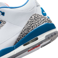 Air Jordan 3 Retro True Blue White Fire Red True Blue IF4396-104 | Pro Feet