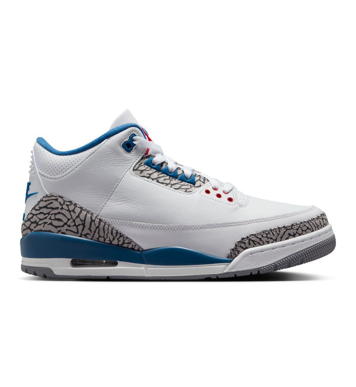 Air Jordan 3 Retro True Blue White Fire Red True Blue IF4396-104 | Pro Feet
