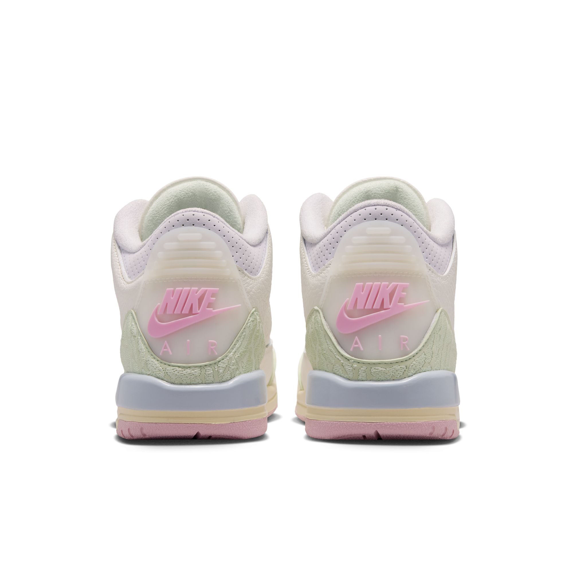 Air Jordan 3 Retro GS 'Spring is in The Air' Sail/Aura-Jade Aura-Iris Whisper (IF4758-100)