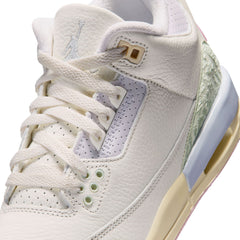 Air Jordan 3 Retro GS 'Spring is in The Air' Sail/Aura-Jade Aura-Iris Whisper (IF4758-100)