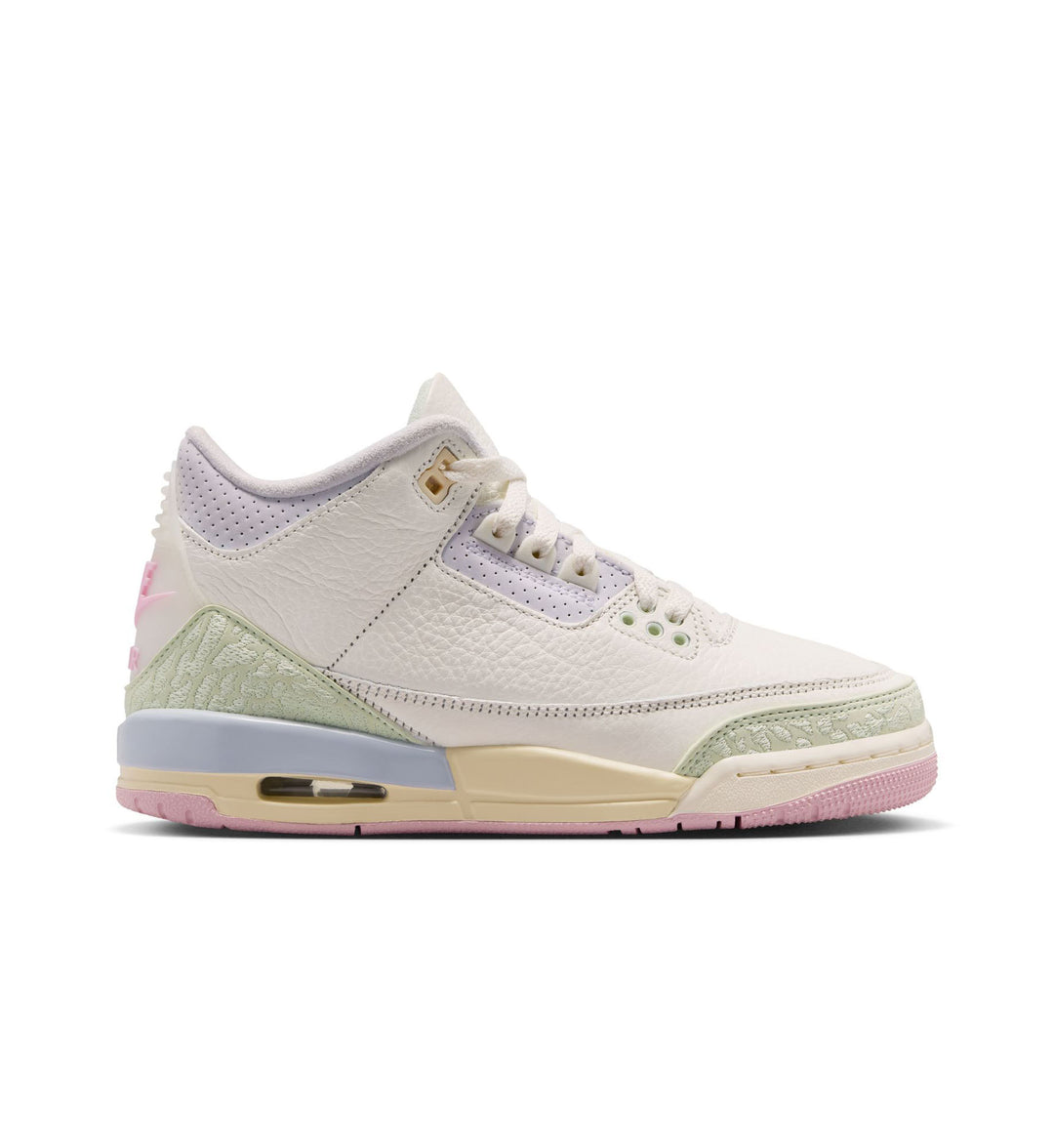 Air Jordan 3 Retro GS 'Spring is in The Air' Sail/Aura-Jade Aura-Iris Whisper (IF4758-100)