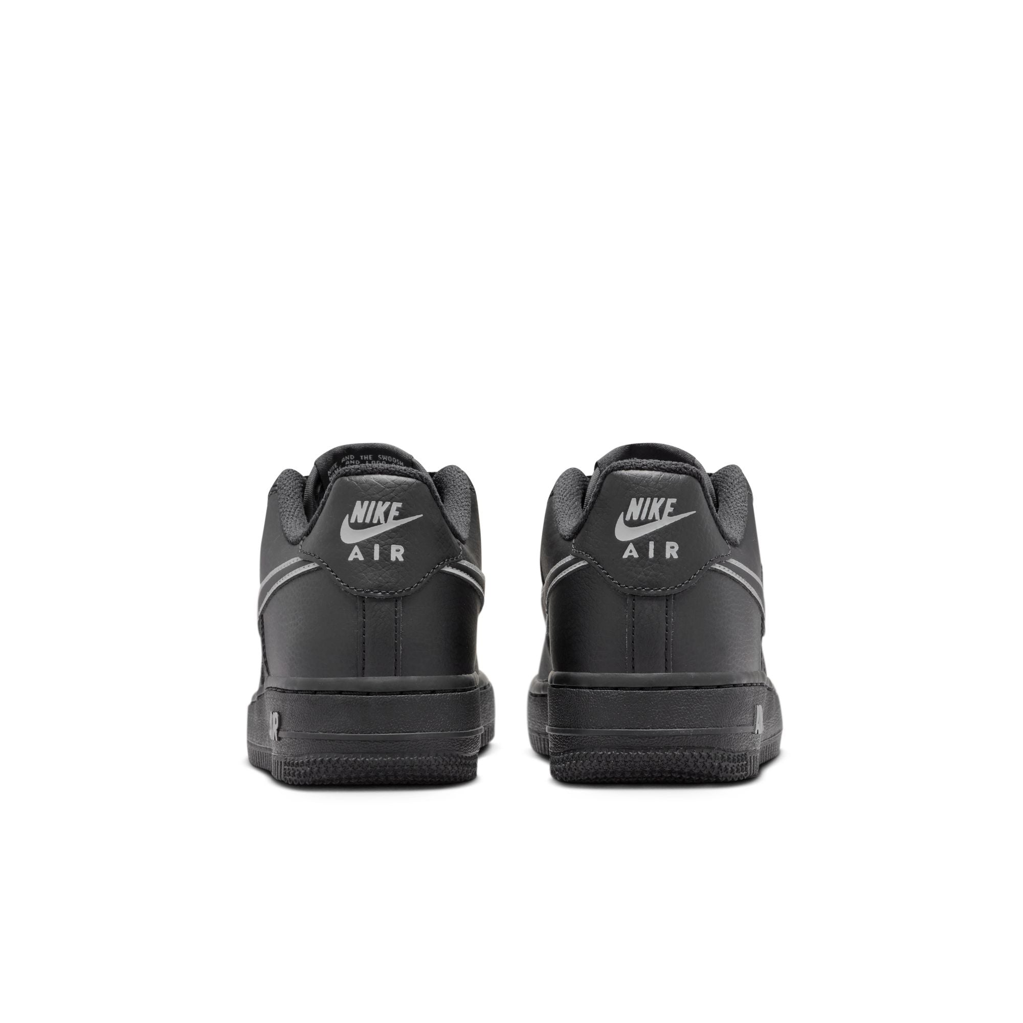 Nike Air Force 1 GS “Black/Lt Smoke Grey” (IF6158-010)