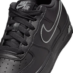 Nike Air Force 1 GS “Black/Lt Smoke Grey” (IF6158-010)