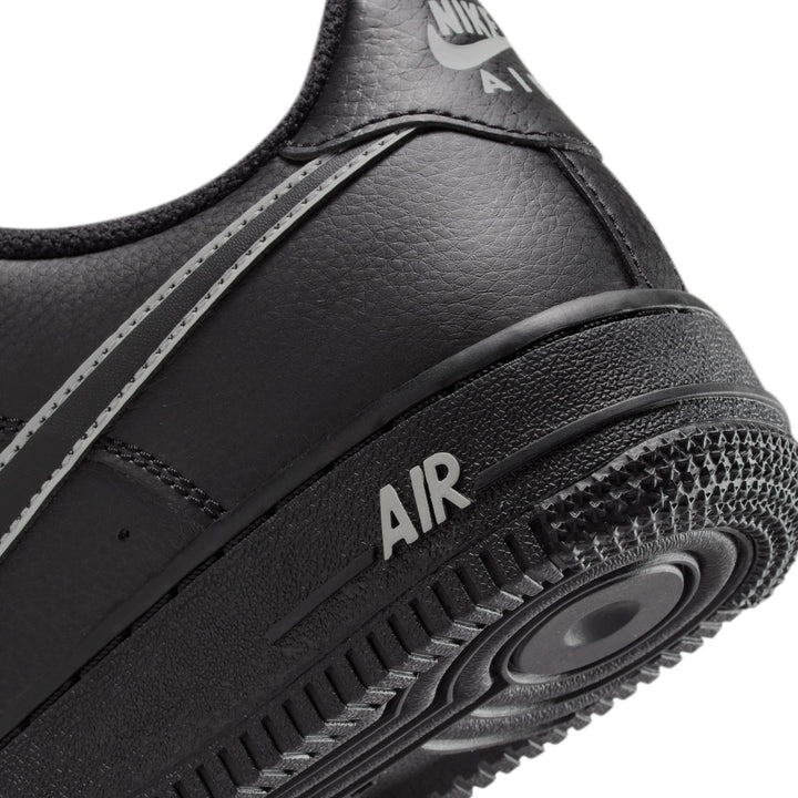 Nike Air Force 1 GS “Black/Lt Smoke Grey” (IF6158-010)