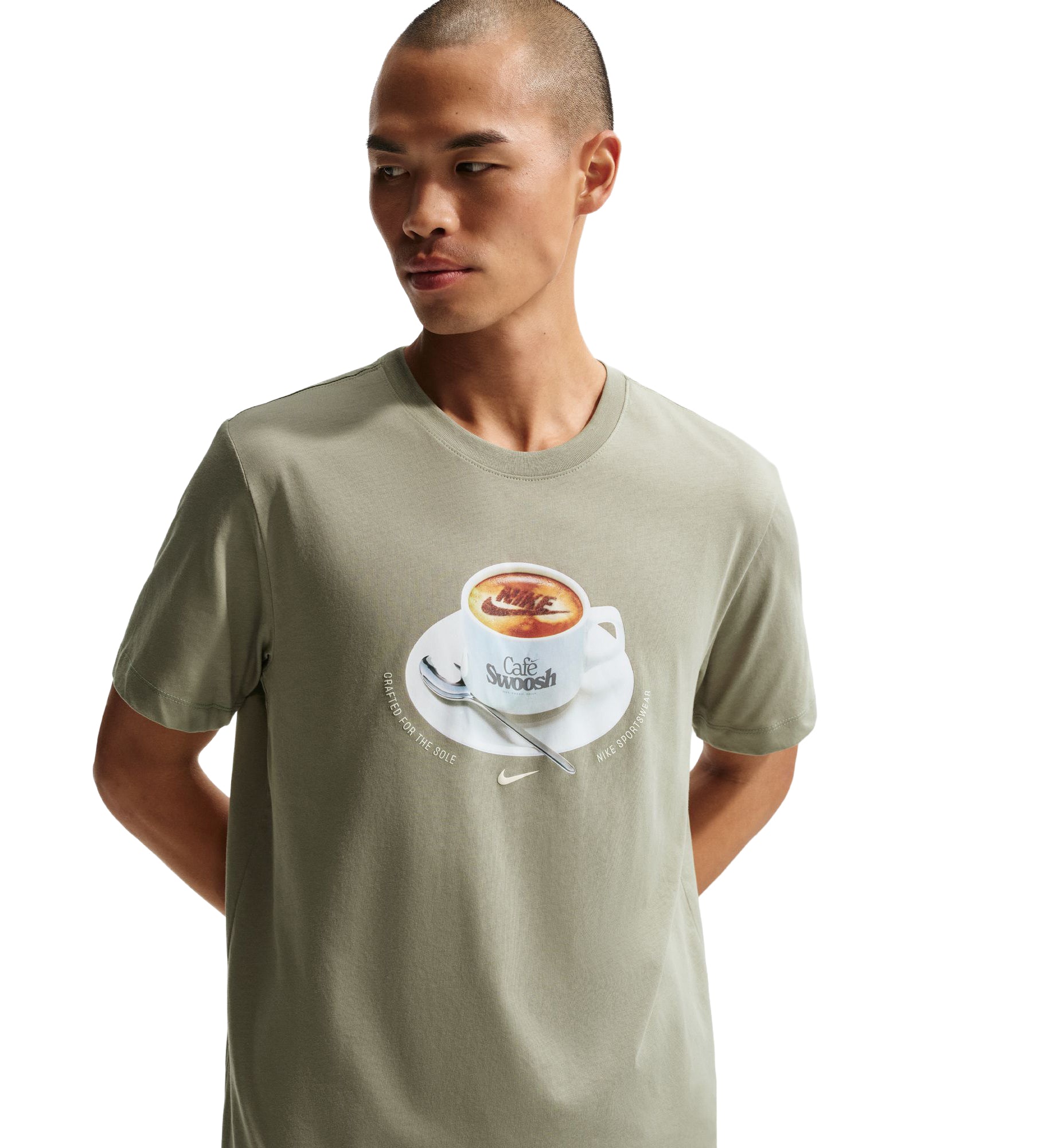 Nike Sportswear T-Shirt “Light Army” (IH1159-320)