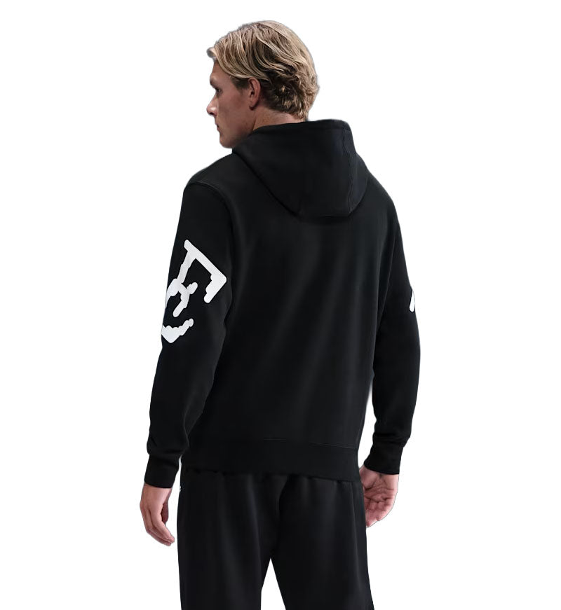 Nike Sportswear Club Men’s Fleece Hoodie — Black/White