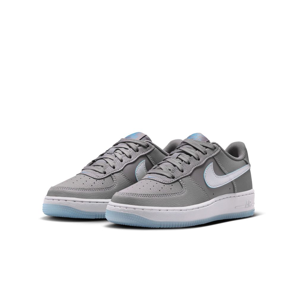 Nike Air Force 1 SE GS Pencil Point Wolf Grey Work Blue | Pro Feet | IH4490-001
