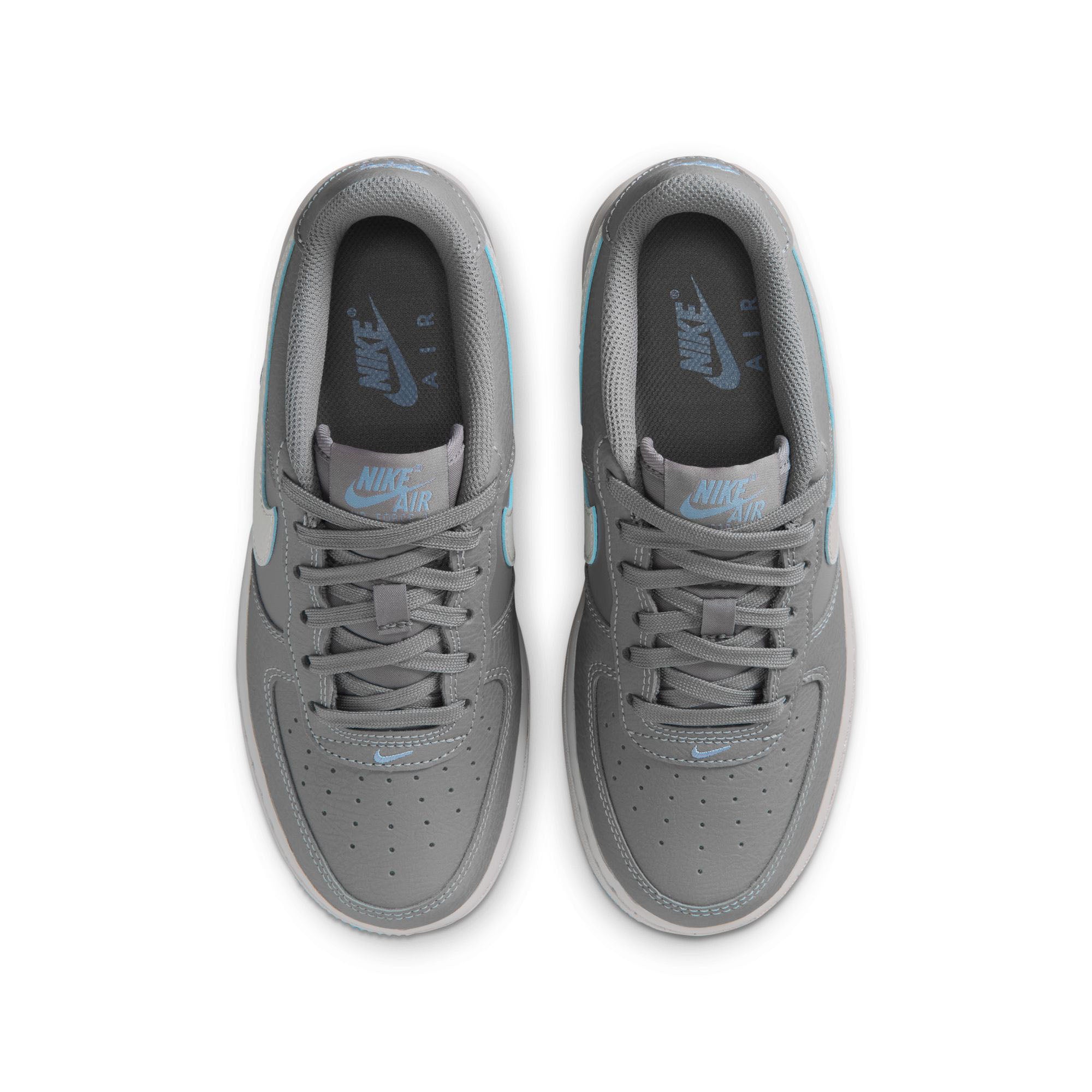 Nike Air Force 1 SE GS Pencil Point Wolf Grey Work Blue | Pro Feet | IH4490-001