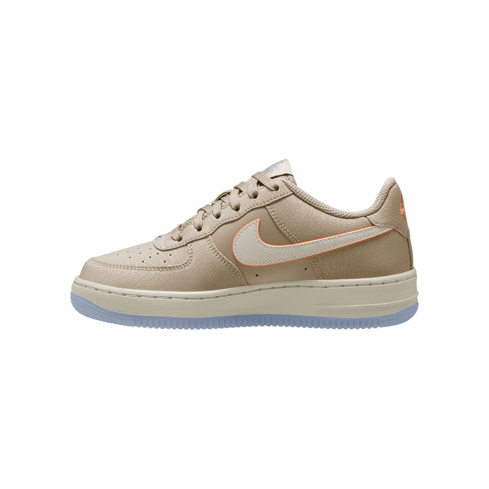 Nike Air Force 1 SE GS Lt Orewood Brn Phantom Orange Pulse | Pro Feet | IH4490-100