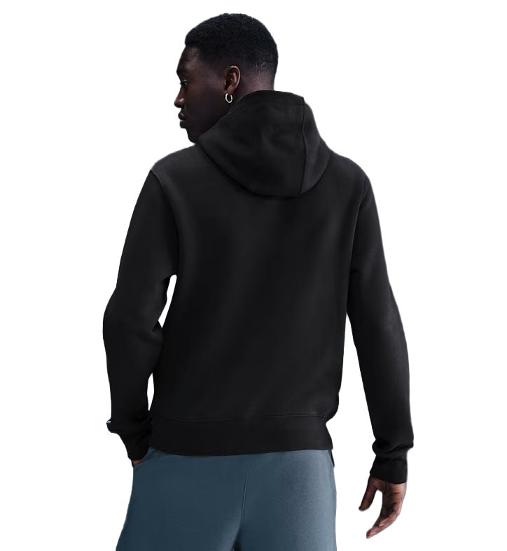 Nike Club Pull-Over Fleece Hoodie — Black/Phantom/Off Noir