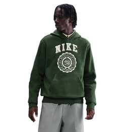 Nike Club Pull-Over Fleece Hoodie “Fir/Summit White/Jade Horizon” (IH7548-323)