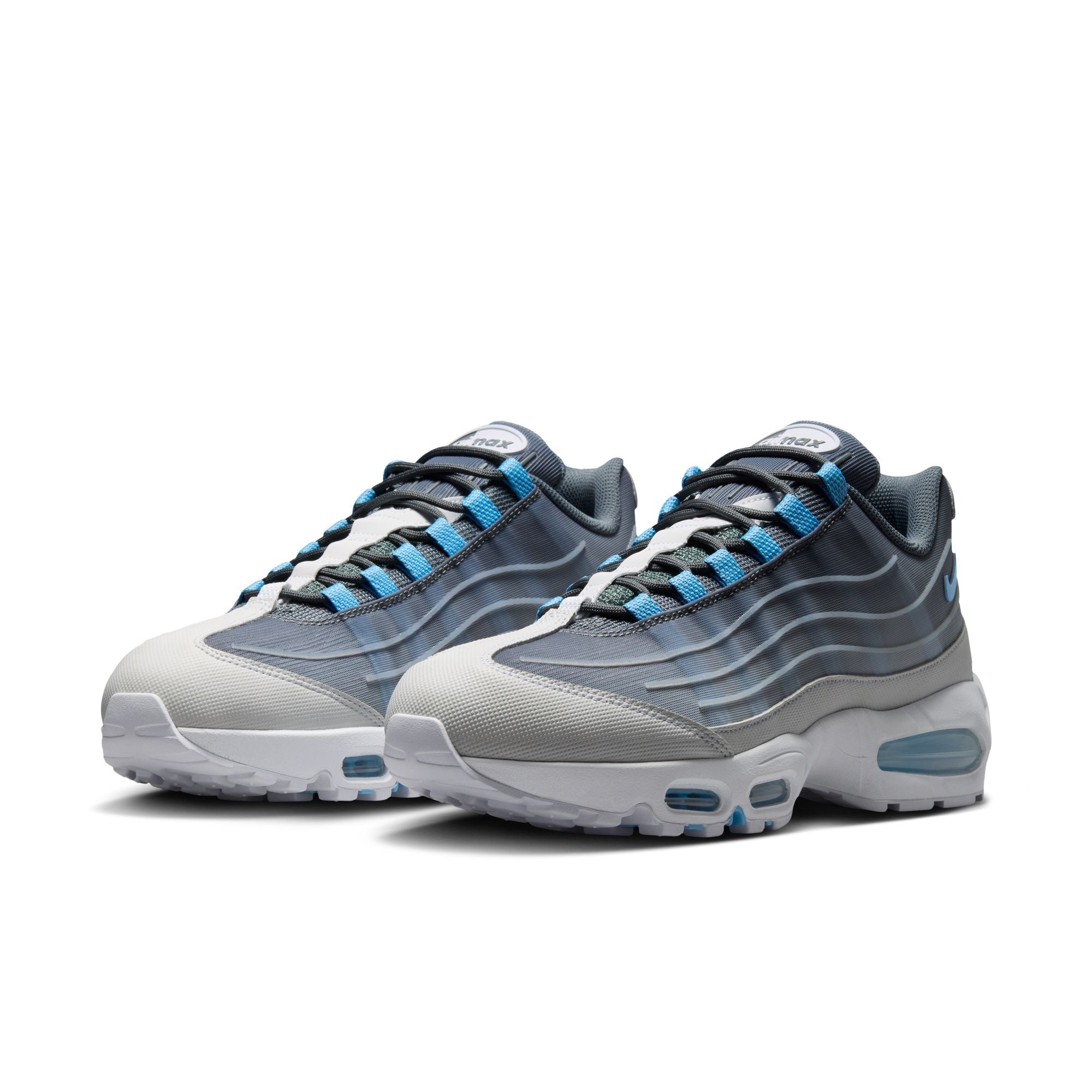 Nike Air Max Big Bubble Smoke Grey Football Blue White Black IH7853-003 | Pro Feet