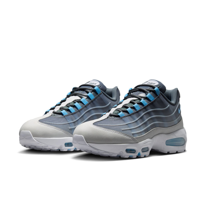 Nike Air Max Big Bubble Smoke Grey Football Blue White Black IH7853-003 | Pro Feet