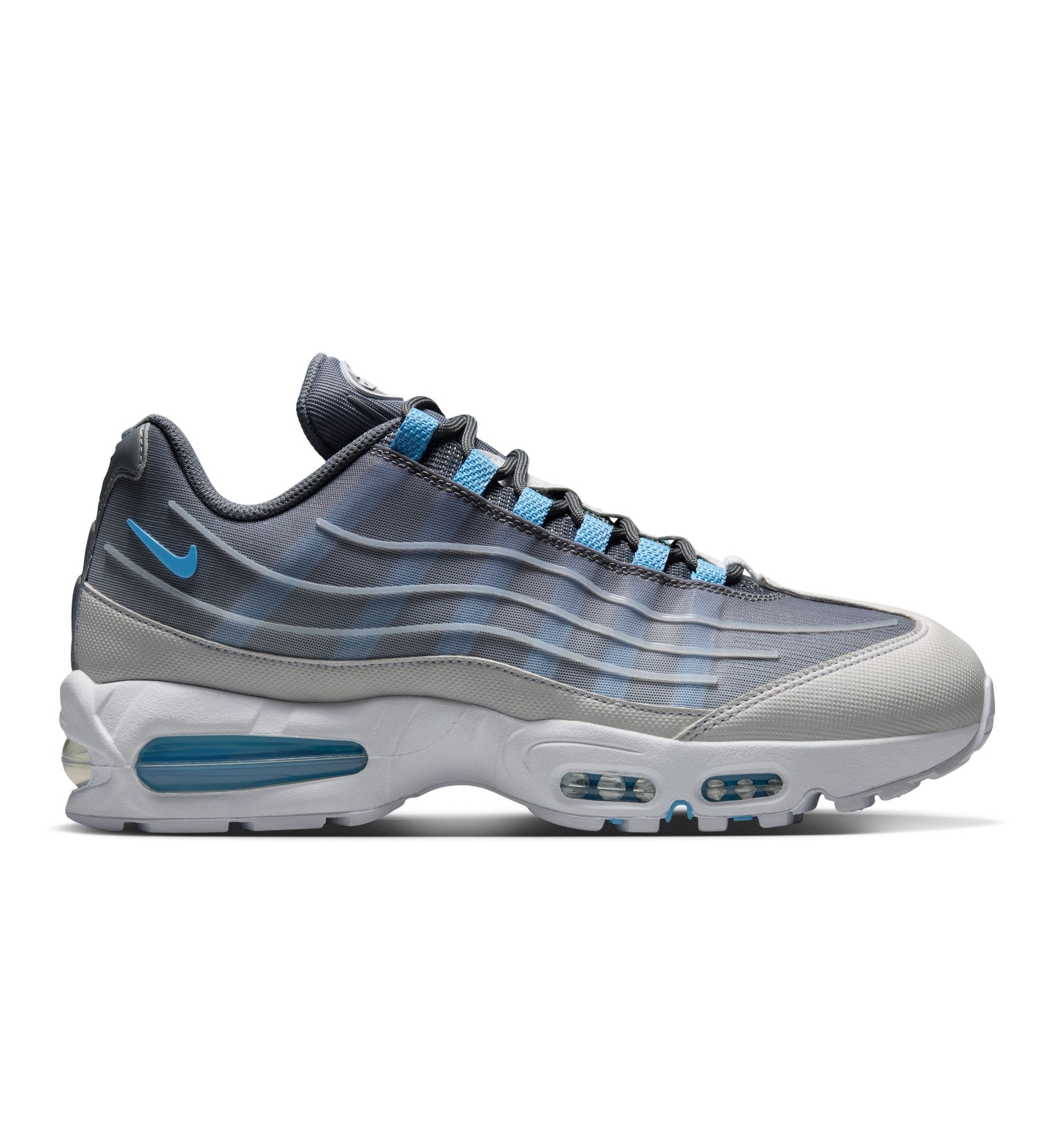 Nike Air Max Big Bubble Smoke Grey Football Blue White Black IH7853-003 | Pro Feet