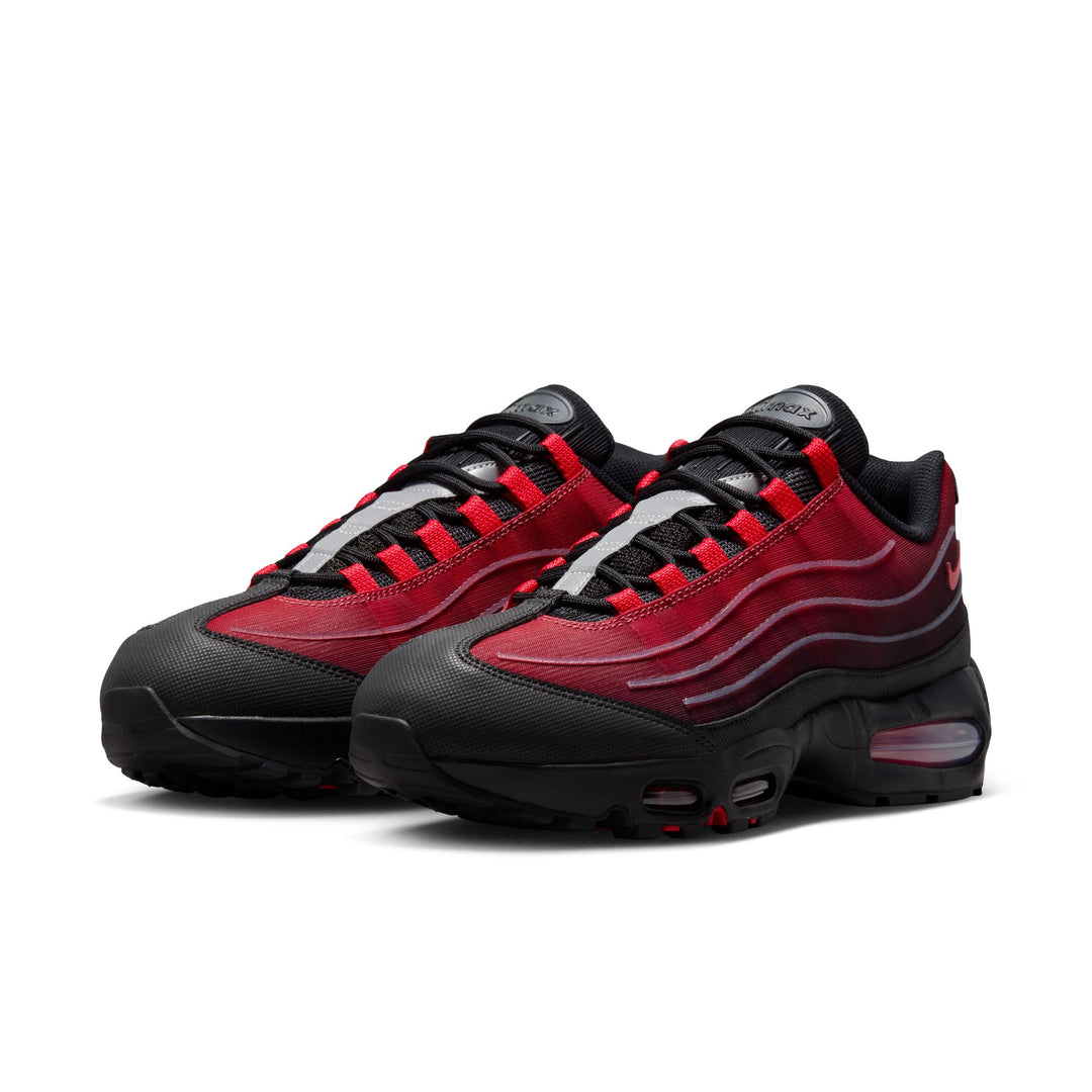 Nike Air Max 95 Big Bubble Tech Black University Red Tough Red IH7853-005 | Pro Feet