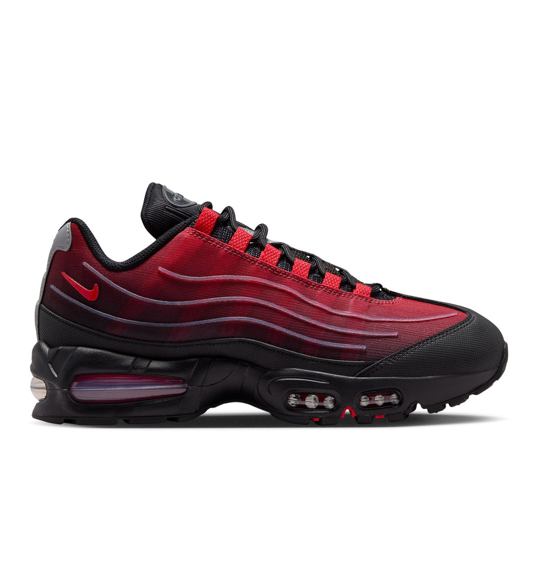 Nike Air Max 95 Big Bubble Tech Black University Red Tough Red IH7853-005 | Pro Feet