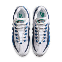 Nike Air Max 95 Big Bubble White Emerald Green Lake Blue IH7855-100 | Pro Feet