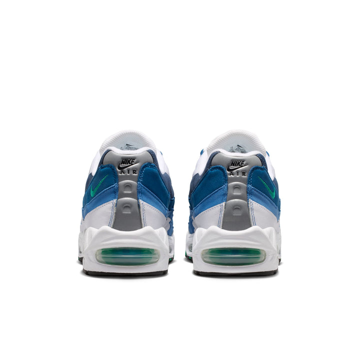 Nike Air Max 95 Big Bubble White Emerald Green Lake Blue IH7855-100 | Pro Feet