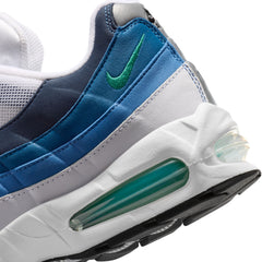 Nike Air Max 95 Big Bubble White Emerald Green Lake Blue IH7855-100 | Pro Feet