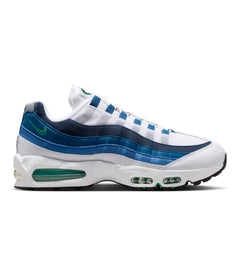 Nike Air Max 95 Big Bubble White Emerald Green Lake Blue IH7855-100 | Pro Feet