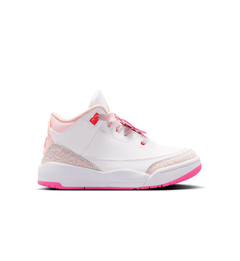 Jordan 3 Retro Preschool Pearl Pink/Hyper Orange/Pink Bloom (II0597-600) | Pro Feet