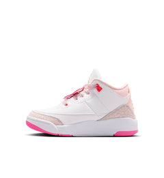 Jordan 3 Retro Preschool Pearl Pink/Hyper Orange/Pink Bloom (II0597-600) | Pro Feet