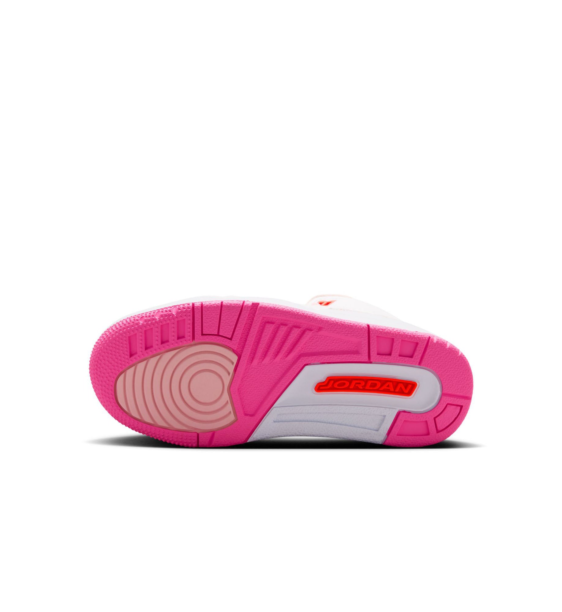 Jordan 3 Retro Preschool Pearl Pink/Hyper Orange/Pink Bloom (II0597-600) | Pro Feet