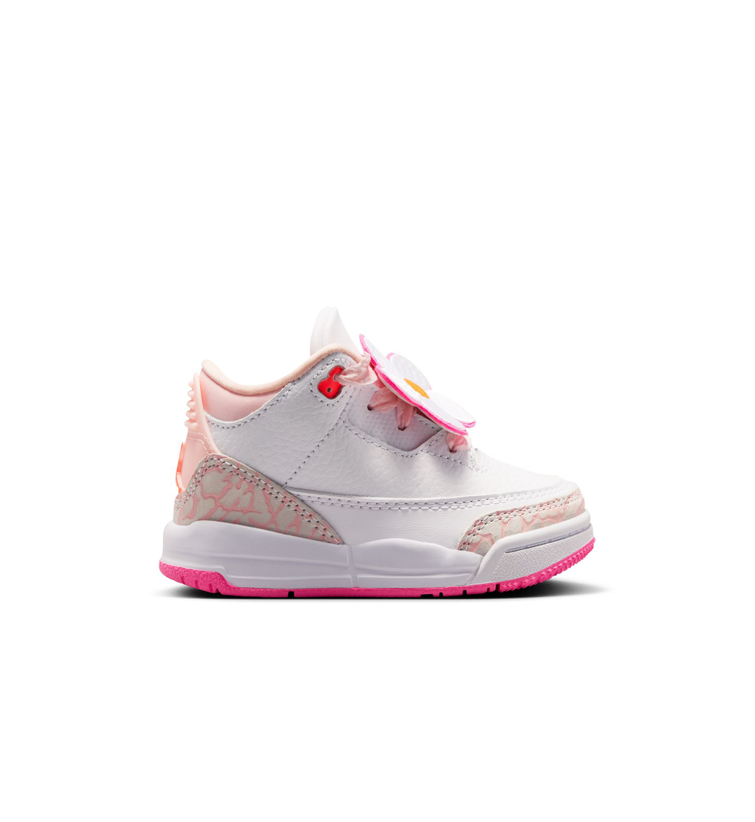 Jordan 3 Retro Pearl Pink/Hyper Orange/Pink Bloom (II0598-600) | Pro Feet