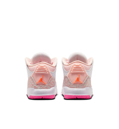Jordan 3 Retro Pearl Pink/Hyper Orange/Pink Bloom (II0598-600) | Pro Feet
