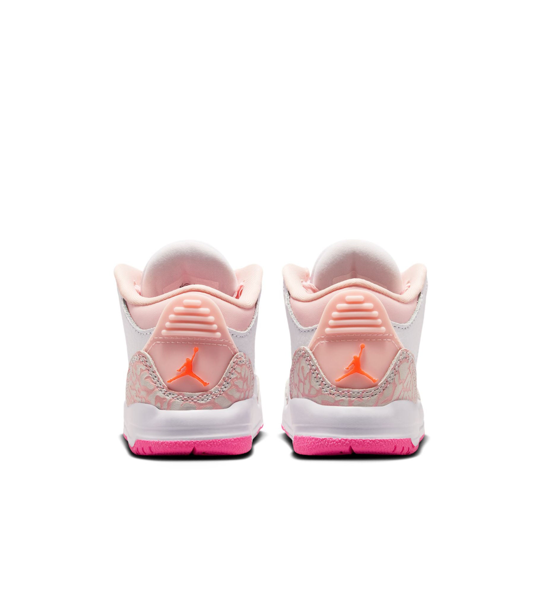 Jordan 3 Retro Pearl Pink/Hyper Orange/Pink Bloom (II0598-600) | Pro Feet
