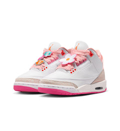 Jordan 3 Retro GS Pearl Pink/Hyper Orange/Pink Bloom (II0599-600) | Pro Feet