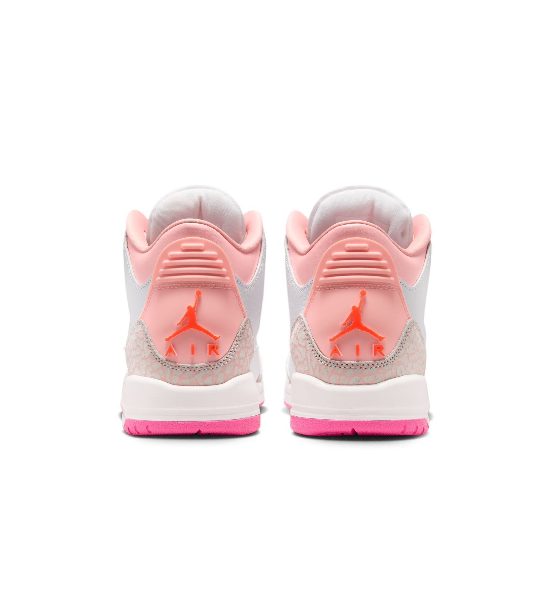 Jordan 3 Retro GS Pearl Pink/Hyper Orange/Pink Bloom (II0599-600) | Pro Feet