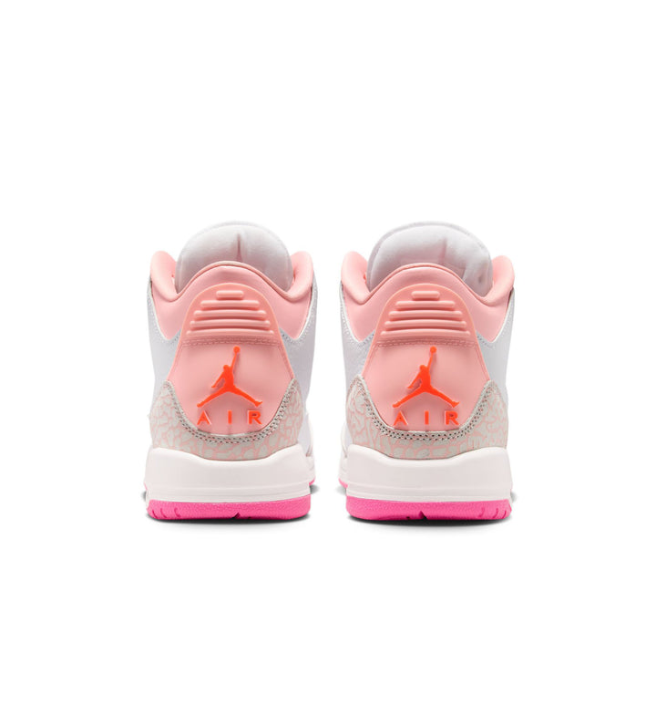 Jordan 3 Retro GS Pearl Pink/Hyper Orange/Pink Bloom (II0599-600) | Pro Feet