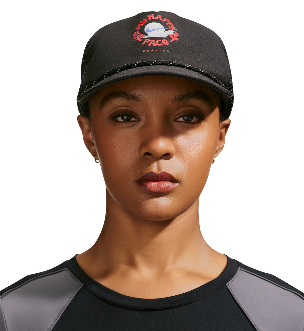 Nike Pro Dri-FIT Unstructured Happy Pace Cap Black/Anthracite (II0797-010)