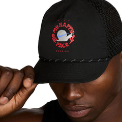 Nike Pro Dri-FIT Unstructured Happy Pace Cap Black/Anthracite (II0797-010)