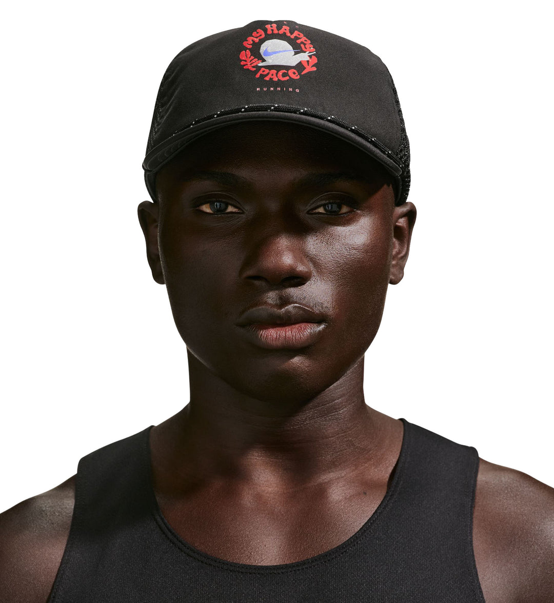 Nike Pro Dri-FIT Unstructured Happy Pace Cap Black/Anthracite (II0797-010)