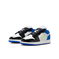 Air Jordan 1 Low SE GS Game Royal Bright Mango Black Black | Pro Feet | II1249-400