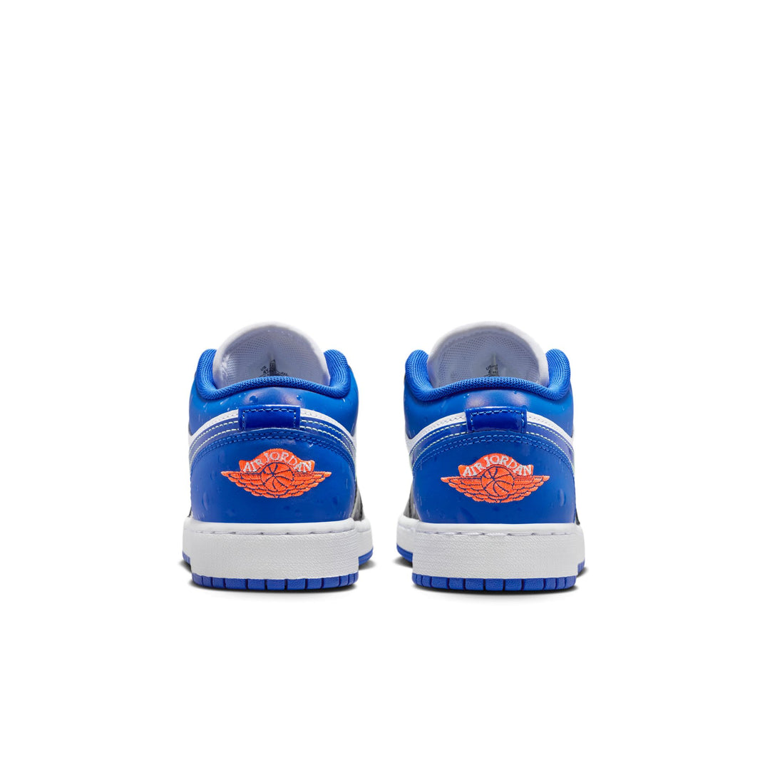 Air Jordan 1 Low SE GS Game Royal Bright Mango Black Black | Pro Feet | II1249-400