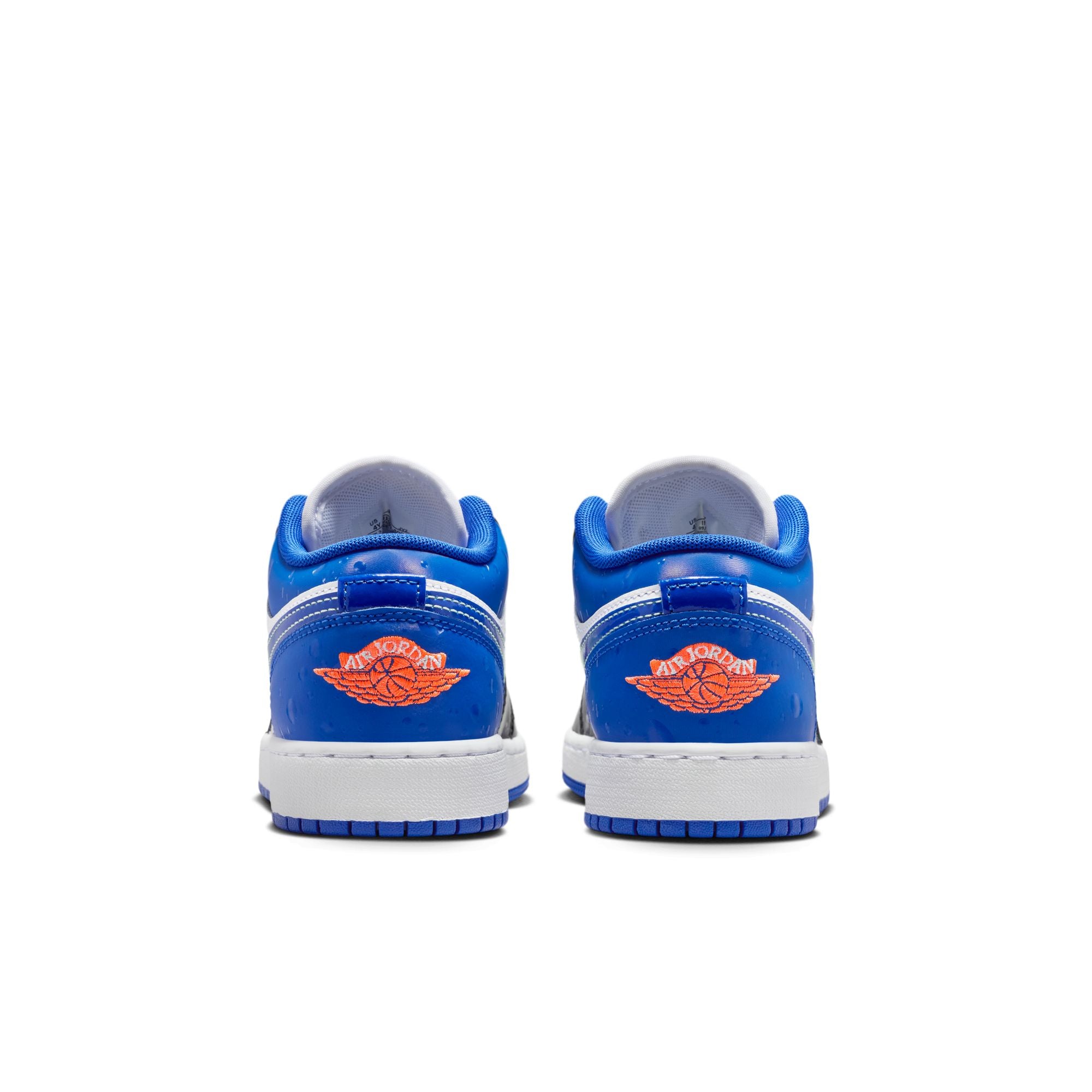 Air Jordan 1 Low SE GS Game Royal Bright Mango Black Black | Pro Feet | II1249-400