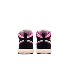 Jordan 1 Mid SE TD Black University Gold Sail Pinksicle II1253-001 | Pro Feet