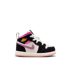 Jordan 1 Mid SE TD Black University Gold Sail Pinksicle II1253-001 | Pro Feet
