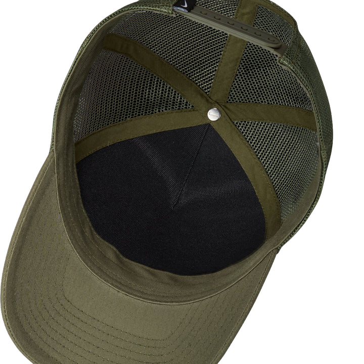 Nike Rise Trucker Cap Medium Olive Black II1314-222 | Pro Feet