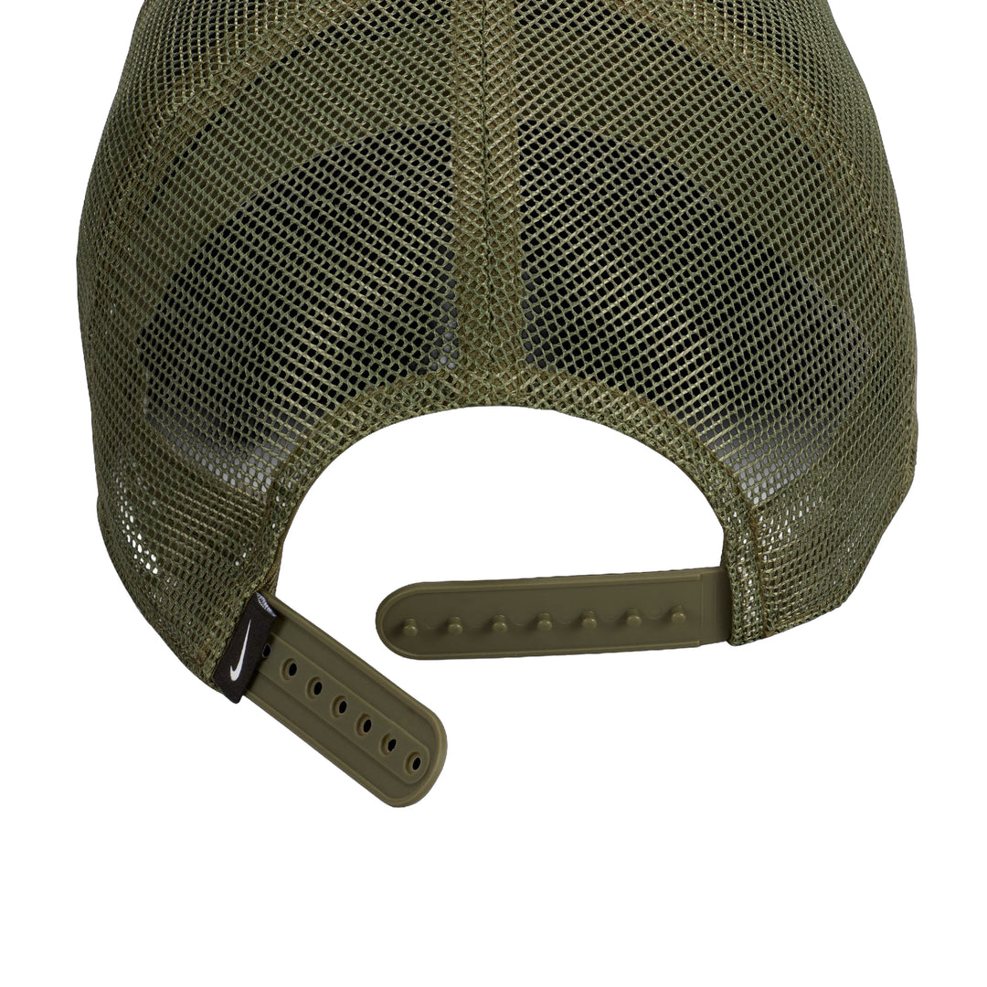 Nike Rise Trucker Cap Medium Olive Black II1314-222 | Pro Feet