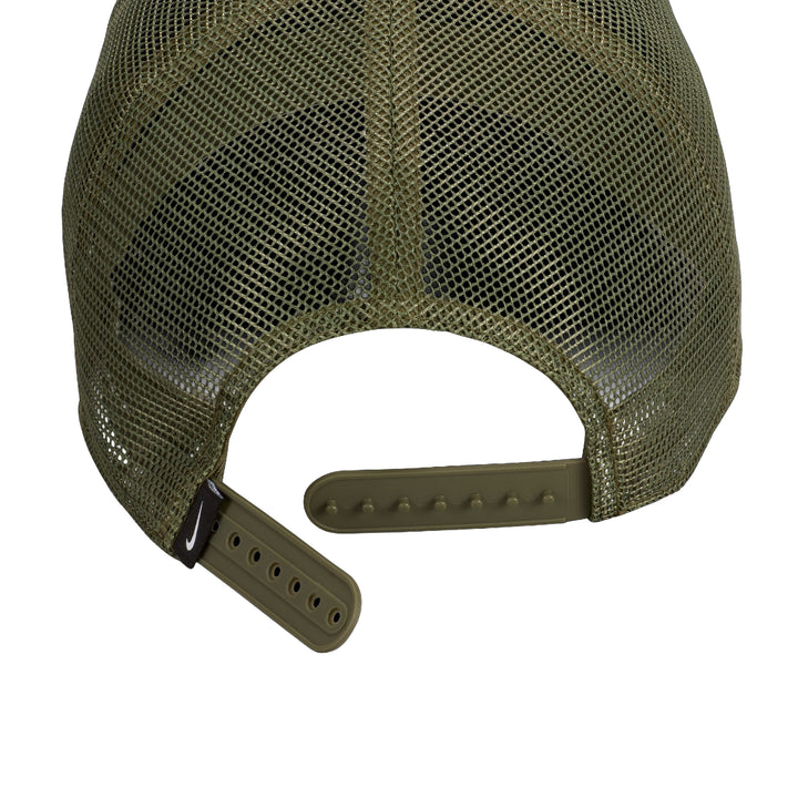 Nike Rise Trucker Cap Medium Olive Black II1314-222 | Pro Feet