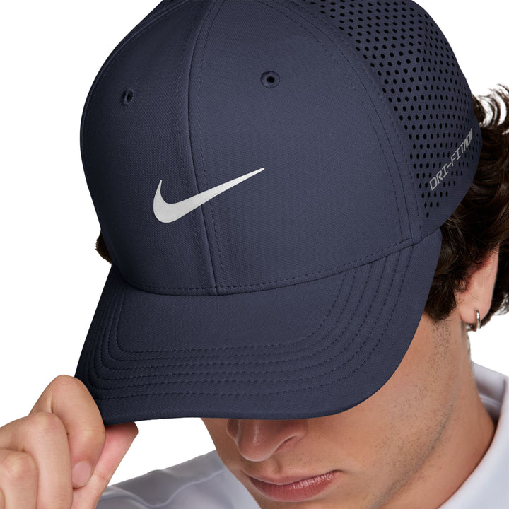 Nike Rise Dri-FIT ADV SwooshFlex Golf Cap College Navy II1736-419 | Pro Feet