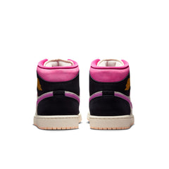 Air Jordan 1 Mid SE Black/University Gold/Sail/Pinksicle II3789-001 | Pro Feet